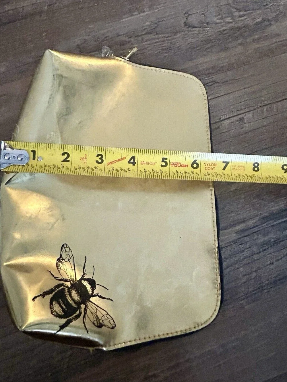 Exclusive Honey Gold Urban Decay Makeup Bag Matte&Shiny Gold